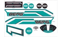 Buzzy – uzlīmju komplekts Racing