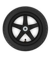 Wheel black 12.5x2.25-8 slick