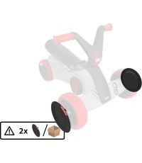 BERG GO² SparX Red - Front Wheel Cover (2x)