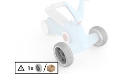BERG GO² Blue priekšējais ritenis