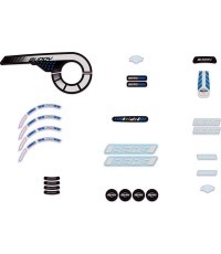 Buddy 2.0 - Sticker set Blue