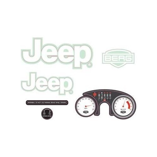 Rally – uzlīmju komplekts Jeep® Adventure