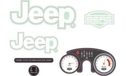 Rally – uzlīmju komplekts Jeep® Adventure