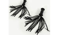 Hand grip d22x90mm with frills (2x)
