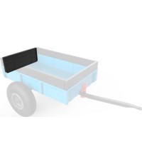 Large Trailer - Rear hatch black, high