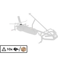 XL Frame пластиковый U-образный кронштейн для рамы сиденья (10 шт.)