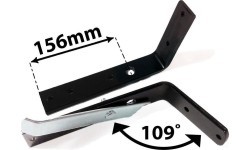 XL rāmis – dubļusarga turētājs 400, 71°