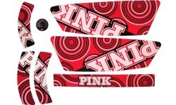 XL rāmis – uzlīmju komplekts Compact Pink