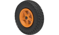 Ritenis 5 spieķu oranžs 4.80/400-8 block