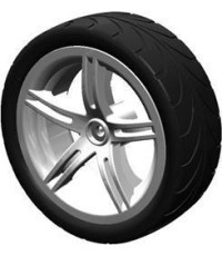 Ritenis sudraba 4.30/150-12 slick kreisais