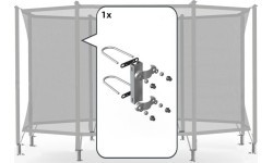 Safety Net Fasteners Berg Comfort, for 1 Tube, 95mm