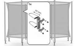 Safety Net Fasteners Berg Comfort, for 1 Tube, 95mm
