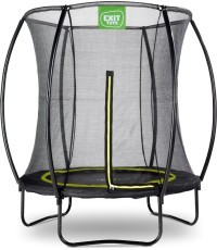 EXIT Silhouette trampoline ø183cm - black Outdoor Round Coil spring Above ground trampoline