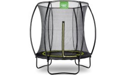 EXIT Silhouette trampoline ø183cm - black Outdoor Round Coil spring Above ground trampoline