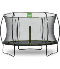 Батут EXIT Silhouette ø305 см с защитной сеткой, чёрный