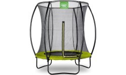 EXIT Silhouette trampoline ø183cm - green Outdoor Round Coil spring Above ground trampoline