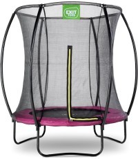 EXIT Silhouette trampoline ø183cm - pink Outdoor Round Coil spring Above ground trampoline