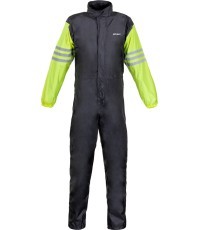 W-TEC Smedava motocikla lietus kombinezons - Black-Fluo