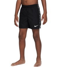 Плавательные шорты подростковые Nike B Lgo Tape 4'' Volley Black NESSD794 001