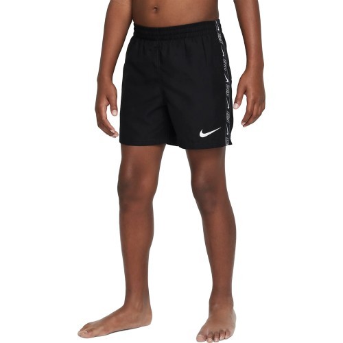 Nike Maudymosi Šortai Paaugliams Nk B Lgo Tape 4'' Volley Short Black NESSD794 001