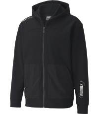 Puma Džemperis Vyrams NU - Tlility FZ Hood Black