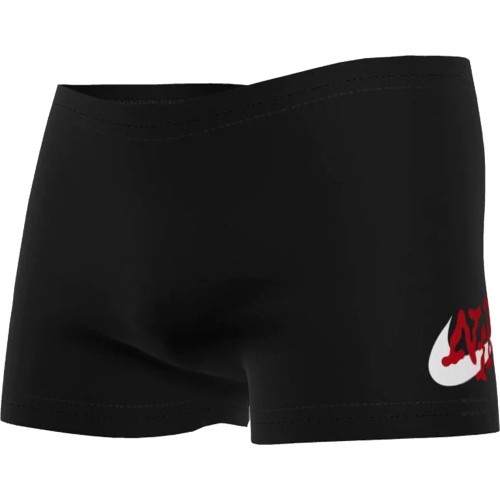Nike Scribble Square Leg swim shorts for boys, black NESSE041 001