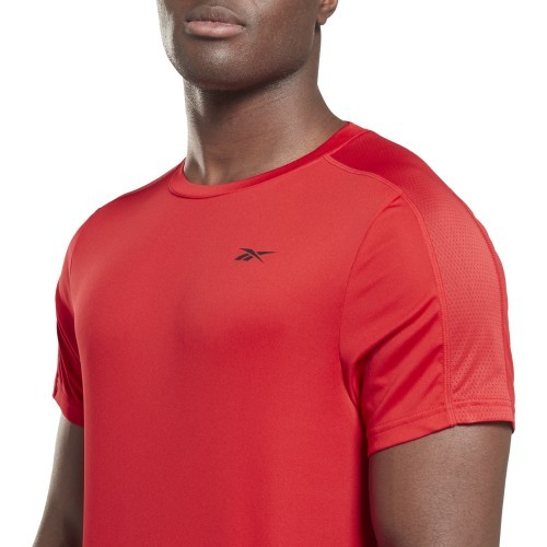 Мужская футболка Reebok Wor SS Tech Tee, красная HK4445