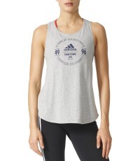 Блузка Adidas Logo Tee Grey Heather BP8392