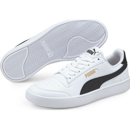 Подростковая обувь Puma Shuffle Jr белая 375688 02