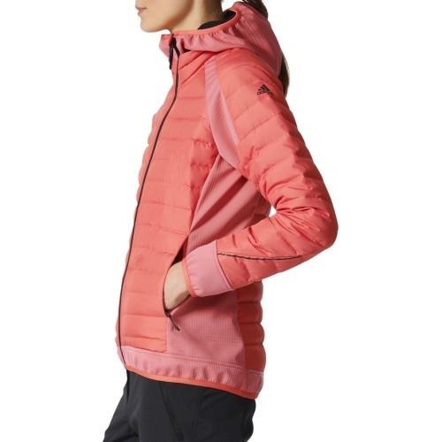 Пуховик Adidas W HYB DW HO Coral