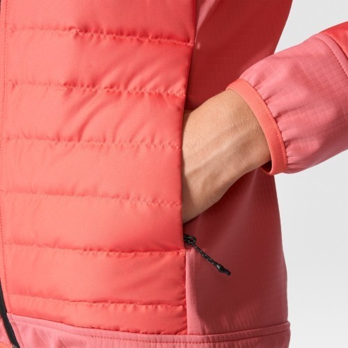 Пуховик Adidas W HYB DW HO Coral