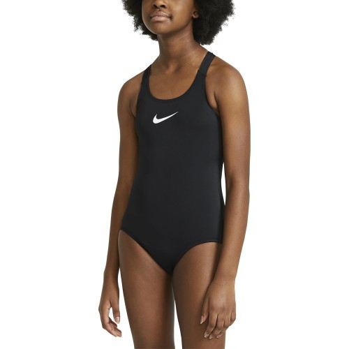 Nike peldkostīms meitenēm Nk G Ess Racerback Black NESSB711 001