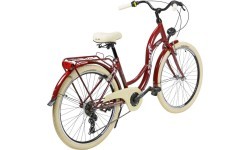 Dviratis AZIMUT Vintage TX-7 26" 2023 bordo krēmkrāsas spīdīgs