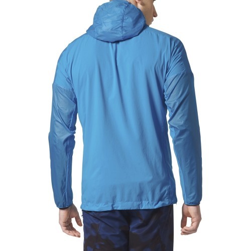 Adidas Agravic Alpha Hooded Shield Jacket Blue BS0027