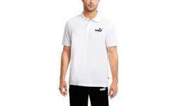 Puma Ess Pique Polo Men's Shirt White 586674 02