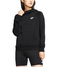 Nike NSW Essential Fleece sieviešu džemperis ar kapuci, melns, BV4116 010