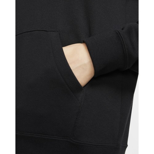 Женская толстовка с капюшоном Nike NSW Essential Fleece, черная, BV4116 010