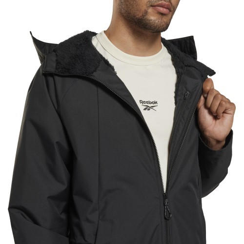 Reebok vīriešu jaka OW Urban Fleece Parka Black HI0918
