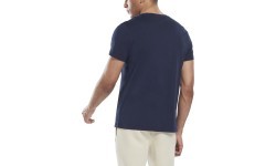 Мужская футболка Reebok Ri Left Chest Logo, синяя HJ9930