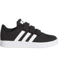 Детские кроссовки Adidas VL Court 2.0 CF C чёрные GZ3324