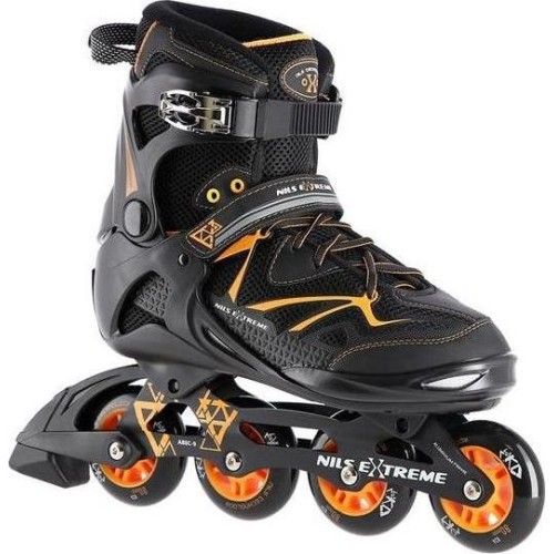 NA9022 SKRITUĻSLIDAS NILS EXTREME - Black Orange