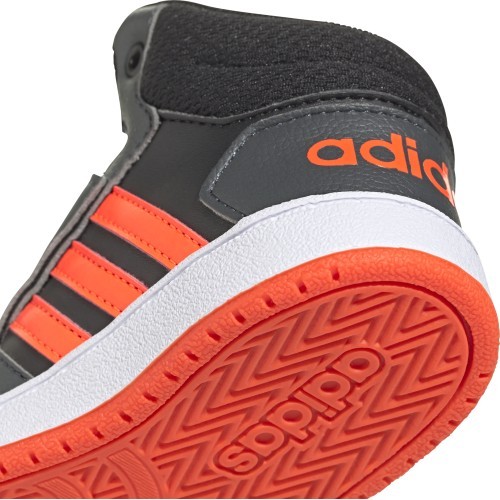 Детские кроссовки Adidas Hoops Mid 2.0 I чёрные GZ7780