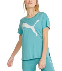 Женская футболка Puma Rtg Logo Tee Porcelain Mint 586454 61