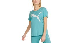 Puma sieviešu krekls Rtg Logo Tee Porcelain Mint 586454 61