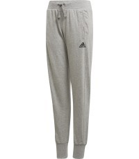 Adidas YG Tapered Pants for Teens Grey CF7257