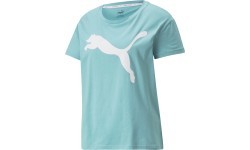 Puma RTG Logo Tee Women's Top Porcelain Mint 586454 61