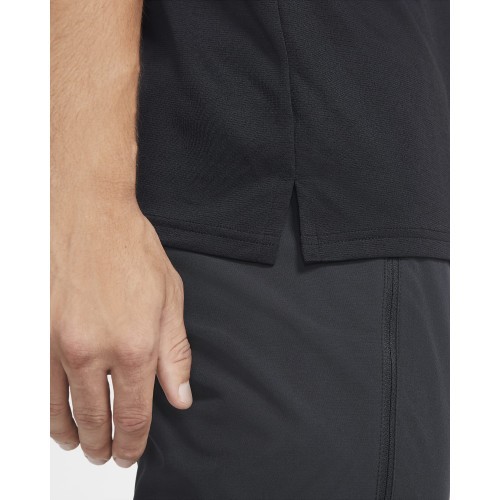 Мужская футболка Nike Dri-FIT Superset с коротким рукавом, чёрная