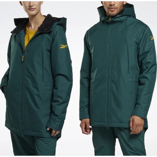 Reebok Unisex Jacket OW Urban Fleece Parka Green HI0919