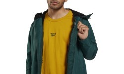 Reebok unisex jaka OW Urban Fleece Parka zaļa HI0919
