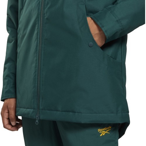 Reebok unisex jaka OW Urban Fleece Parka zaļa HI0919